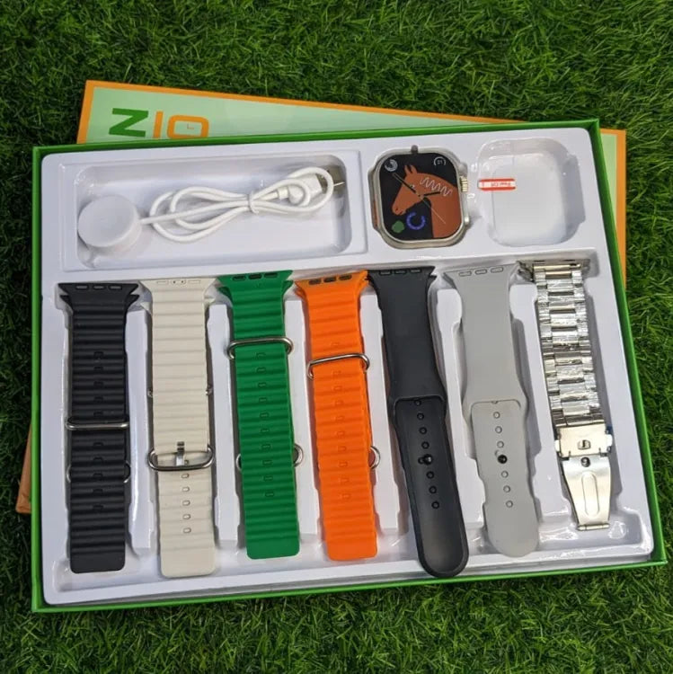 Z10 Ultra 2 Smart Watch For Men Women with 7 straps Series 9 Sports BT Calling Smart Watch